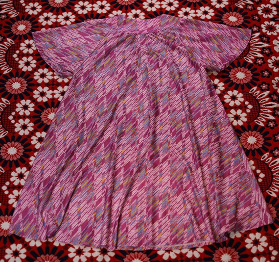 Vintage 1970s Dress // Size 16 // 70s Babydoll Dr… - image 6
