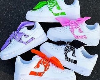 nike air force 1 custom bandana