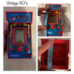WORKING! The Real Ghostbusters Rare Arcade Game plus FREE mini book
