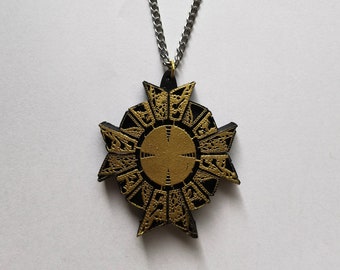 Hellraiser Themed Lament Configuration Necklace Pendant - Etsy