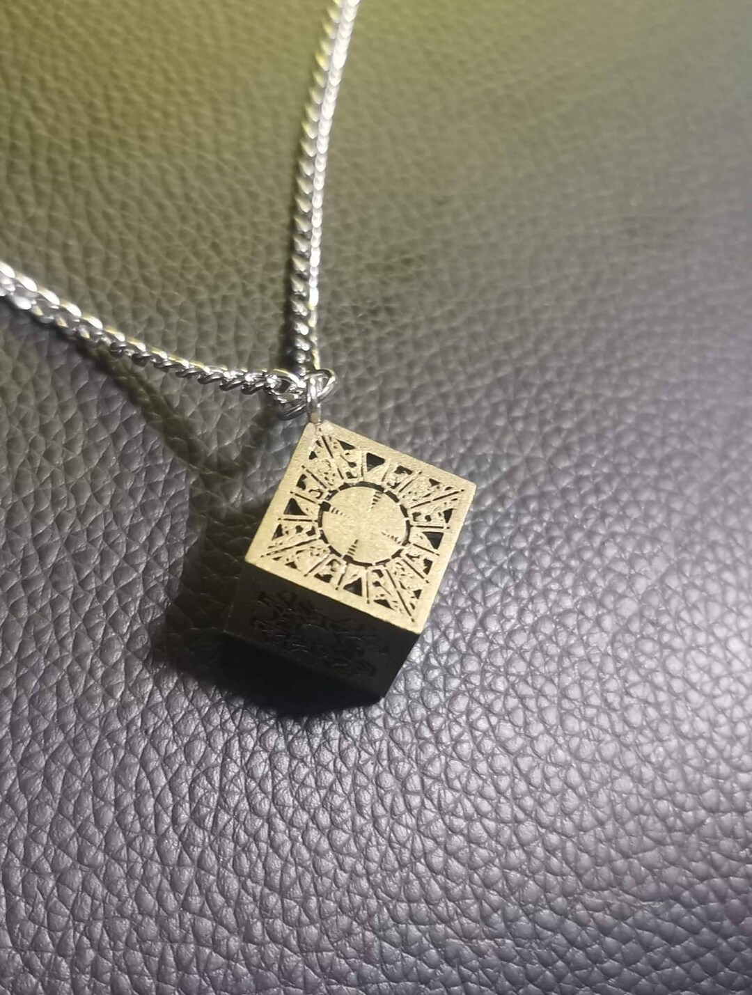 Hellraiser Themed Lament Configuration Necklace Pendant Stainless Steel ...