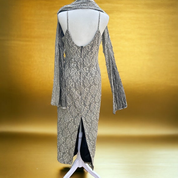 Vintage Dress & Shawl - image 2