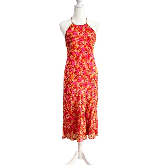 Silk Floral Sundress