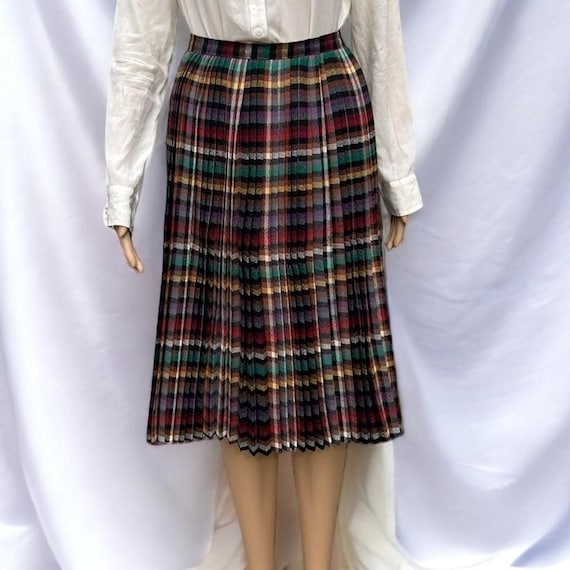 1970s Pleated Skirt - image 2