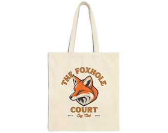 Bolsa de lona de algodón AFTG All For The Game de Foxhole Court