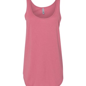 Blank Next Level 5033 Womens Festival Tank Top, Super Soft Top Tanks, Womens Drape Tanks, Plain Tank Top DIY, Summer Ladies Tanks, Womens Tank Top, Next Level Blank, Plain Tank Top, Blank Tank Top, Cute Summer Tank Top, Light Tank Top, Summer Tank