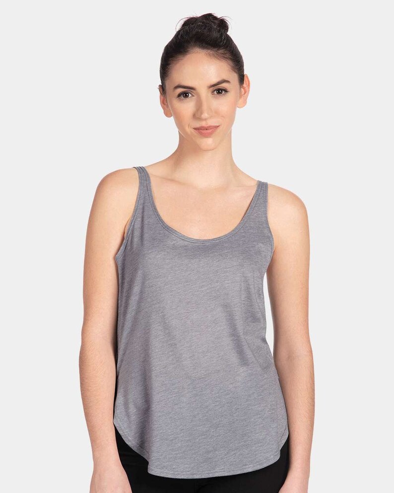 Blank Tank Top Next Level 5033 Womens Festival Tank Top for Women Summer Tanks Plain Wholesale Tank Top DIY Womens Summer Vacation Tank Top image 7