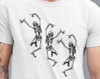 Comfort Colors Halloween Shirt / Skeleton Shirt, Vintage Halloween Shirt, Halloween Shirt Women, Vintage Skeleton Shirt, Halloween Tshirt