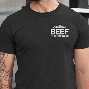 The Original Beef of Chicagoland T-Shirt, Carmy, Shirt, Ritchie & Sydney Sandwich Shop, Pocket Graphic Tee, Gift, Vintage T-shirt