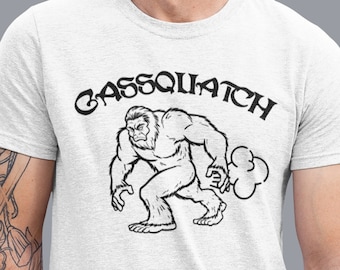 Farting Shirts, Funny Bigfoot shirt, Yeti Mens Shirts, Big Foot Shirts, Funny Novelty Tshirts, Yeti Gifts, Sasquatch Shirts, Hiking Shirt