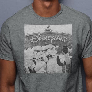 Stormtrooper Disneyland Selfie Unisex Tshirt, Star Wars shirt, Disney Vacation outfit tee, Darth Vader Shirt, Disney Family Trip tee