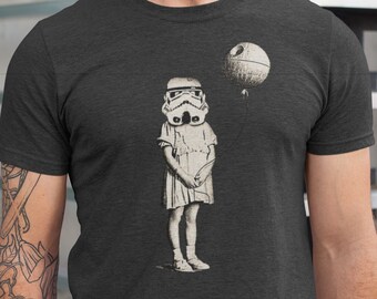 Storm Trooper Death Star T-shirt, Star Wars shirt, StormTrooper darth vader Shirt, Star Wars Death Star Shirt, Death Star Balloon
