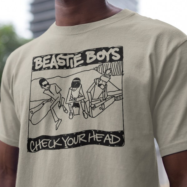 Beastie Boys Check Your Head T-shirt, 90's Music Band Shirt, Old school Hip hop Rap T-shirt Gift, Paul's Boutique Gift, Airplane Jet Shirt