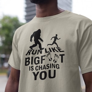 Bigfoot Shirts, Mountain Dude Tshirt, Sasquatch T-Shirt, Funny Big foot Shirt, Retro Hiking Shirt, Yeti Graphic Shirt, Cool Camping Gift