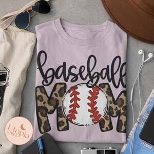 Baseball Mom Shirt || Baseball Mom || Baseball Tshirts || Baseball Mom Shirts || Baseball Shirt Gift || Glitter and Matte Unisex Shirt