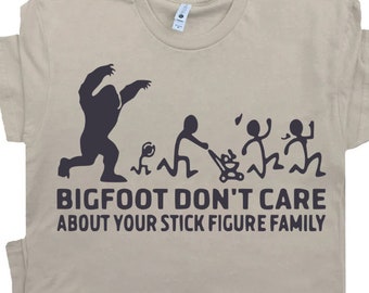Camisas Bigfoot, camiseta Mountain Dude, camiseta Sasquatch, camisa divertida de pie grande, camisa de senderismo retro, camisa gráfica Yeti, regalo de camping genial