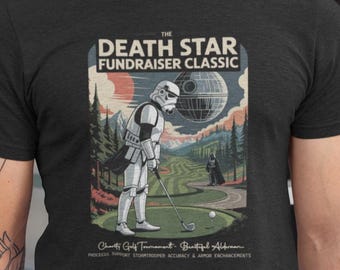 Maglietta da golf di Darth Vader, divertente maglietta Disney di Star Wars