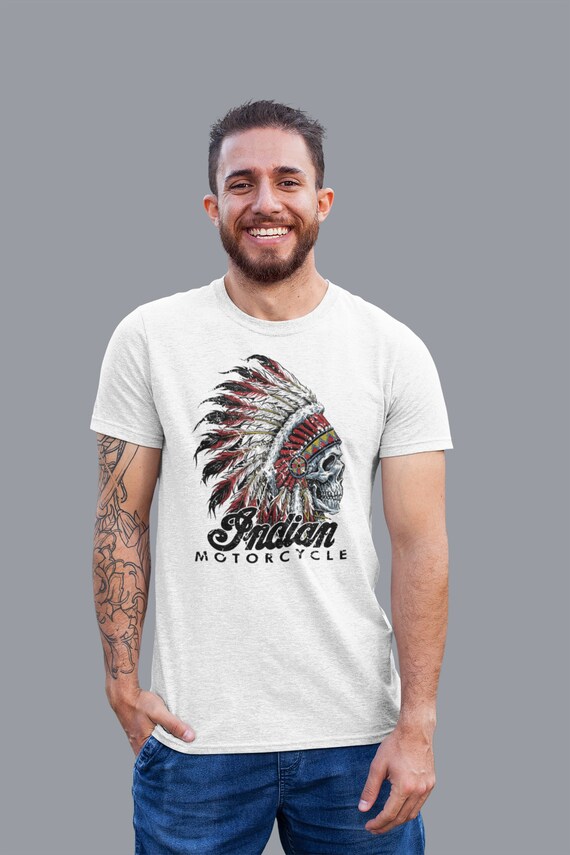 T-shirt imprimé moto racer bikers