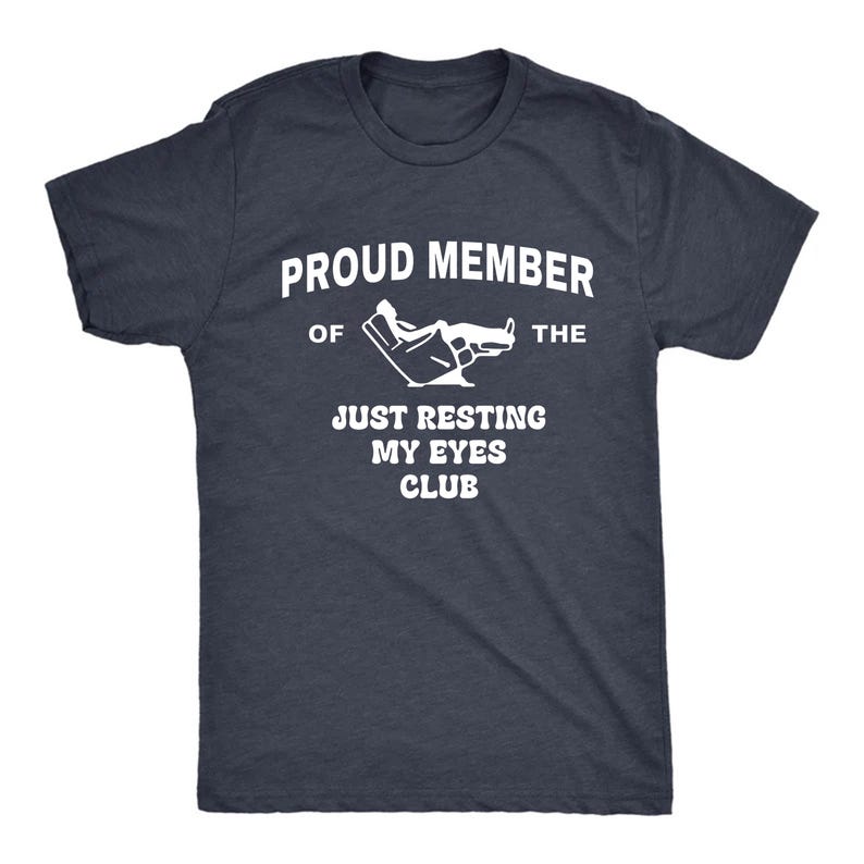 Just Resting My Eyes Shirt, Funny Dad Tee, Fathers Day Gift, Husband Tshirt image 2