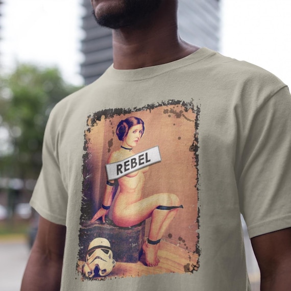 Funny Star Wars Shirt, Princess Leia T-shirt, REBEL Tee, 90's