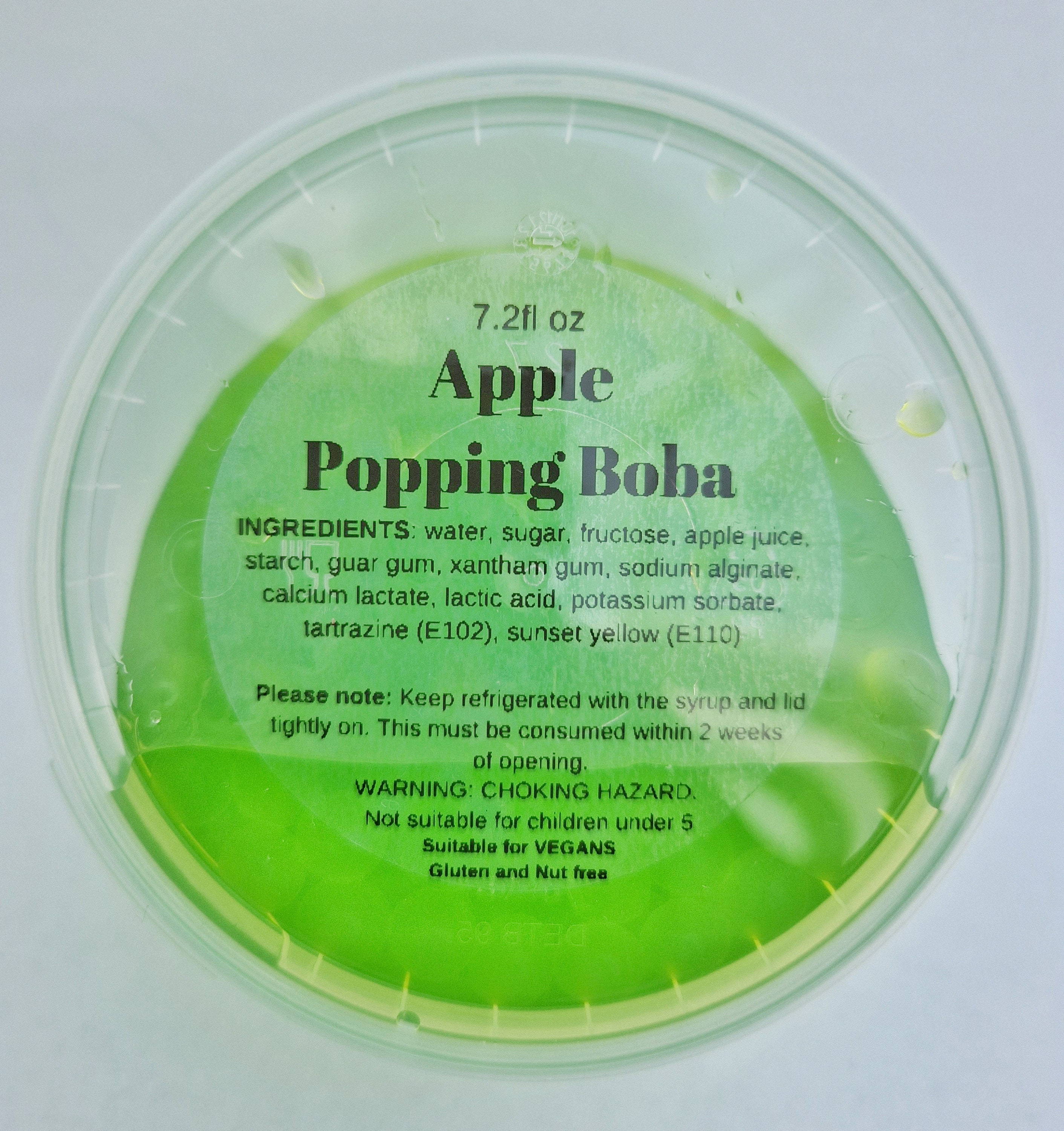 Popping Boba Bubble Tea Popping Boba Pearls Bubble Tea Toppings Dessert