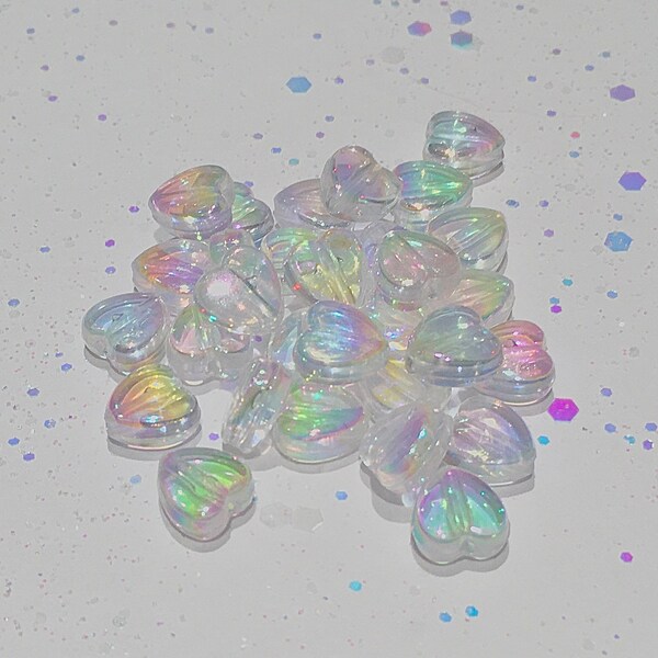 Iridescent Beads - Etsy
