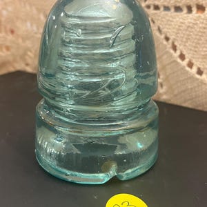 Blue Glass Insulator