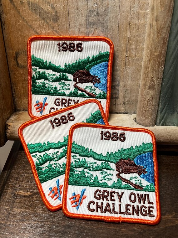 Grey Owl Cabin Patch 1986 - image 2