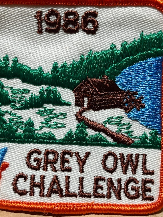 Grey Owl Cabin Patch 1986 - image 3