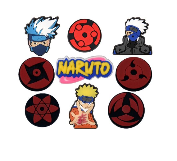 Kakashi Croc Charm Naruto Croc Charms Anime Croc Accessories