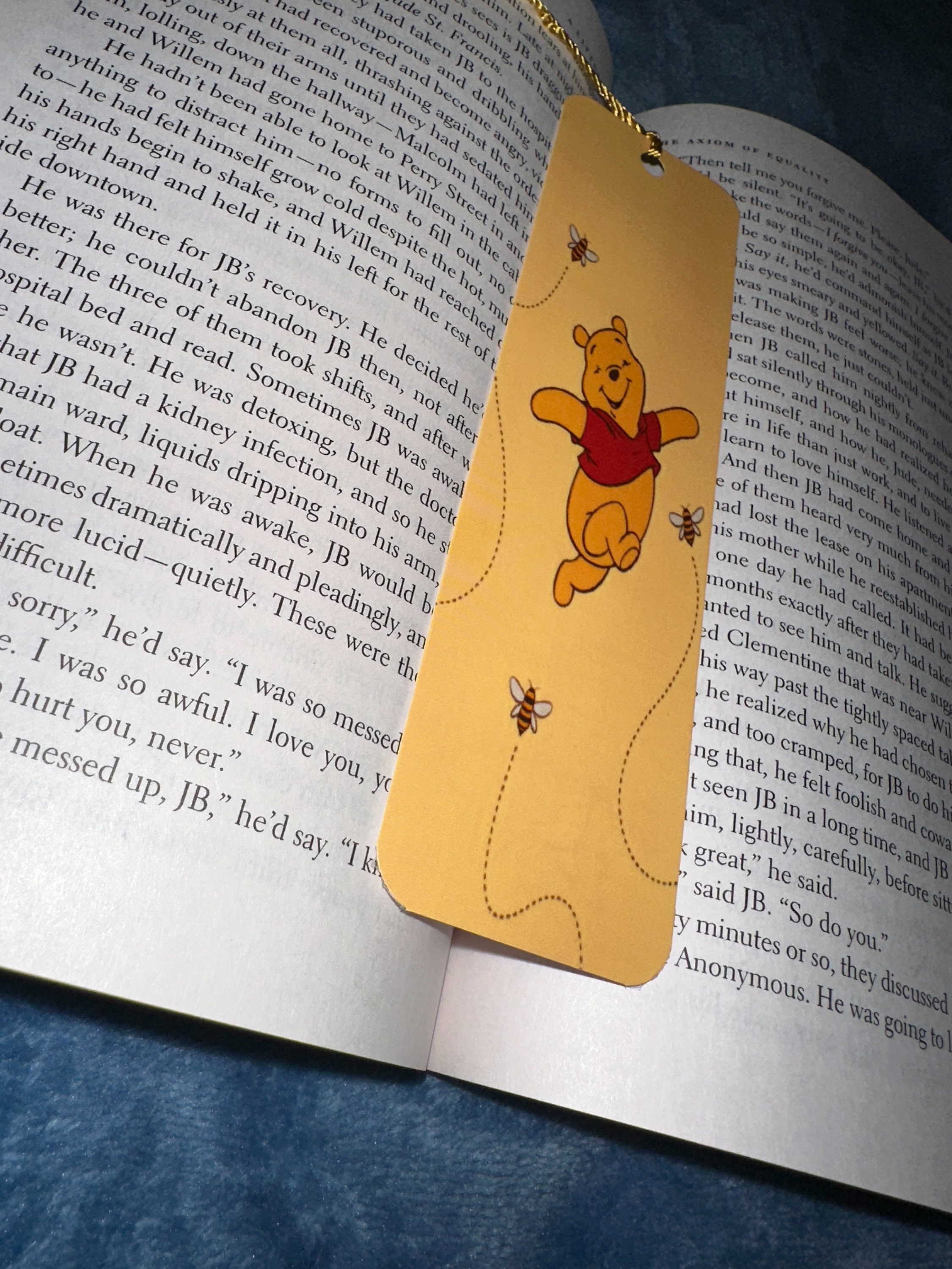 Winnie the Pooh Bookmark - Etsy