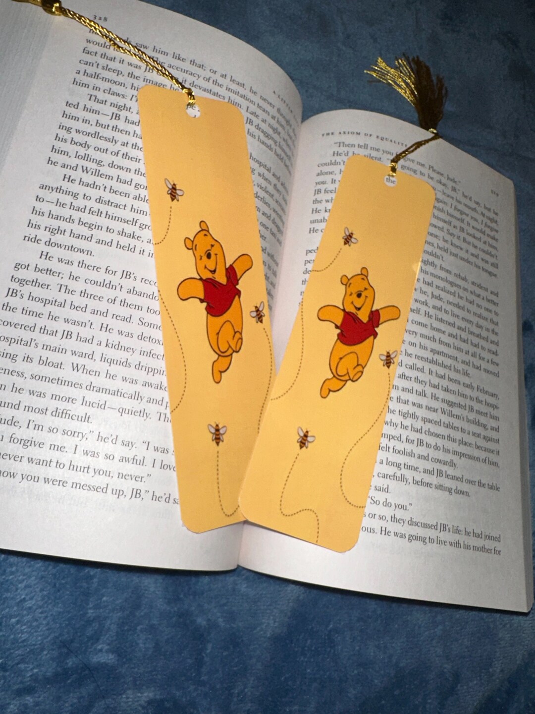 Winnie the Pooh Bookmark - Etsy
