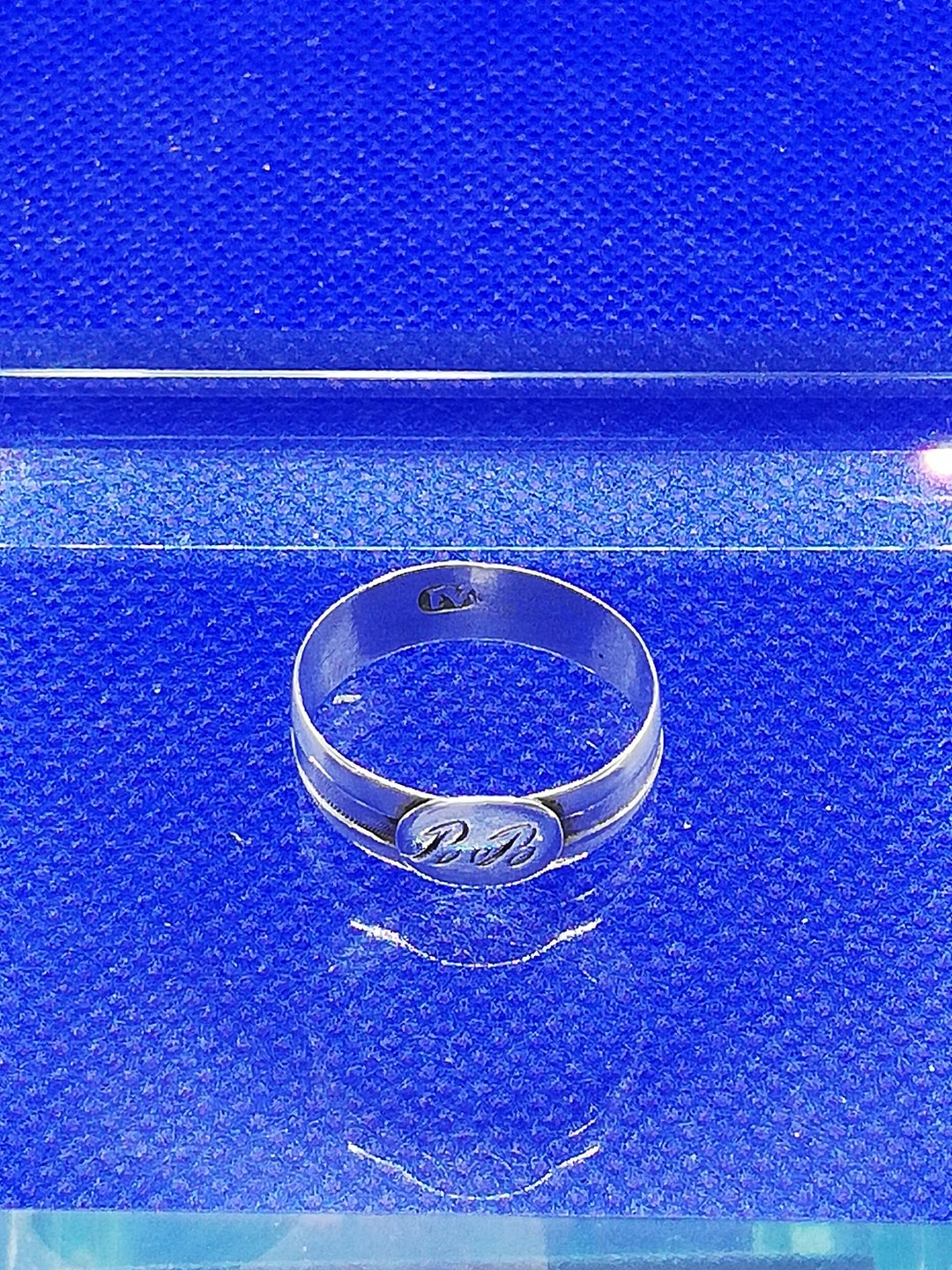 Early 20th Century Silver Colour Ring Stamp Unreadable Etsy early-20th-century-silver-colour-ring-stamp-unreadable-etsy