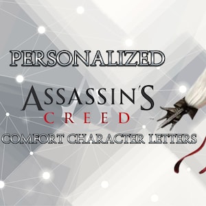 Assassin’s Creed Trostbrief PERSONALISIERT | 1–5 Seite benutzerdefinierte PDF | Stealth Zine Geschenk