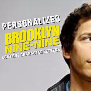 Carta de conforto personalizada do Brooklyn Nine-Nine | Presente digital por e-mail | Mensagem para fãs de 1 a 5 páginas | Presente para fãs de TV