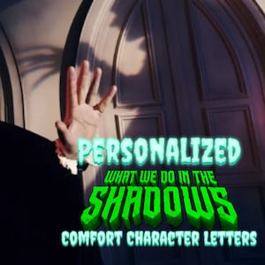 Carta "O que fazemos nas sombras" PERSONALIZADA | PDF personalizado para leque de vampiros | Entrega de 1 a 5 páginas
