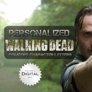 Carta de consuelo personalizada de TWD / Regalo digital por correo electrónico / Mensaje para fans de 1 a 5 páginas