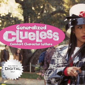 Carta de consuelo para despistados (GENERALIZADA) / Nota digital para fans / Descarga de 2 páginas / Regalo inspirador / Clásico adolescente de los 90 (PDF)