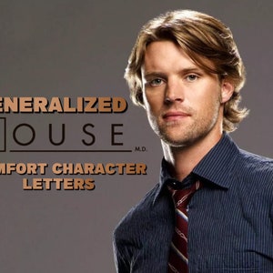 Carta de consuelo de House MD GENERALIZADA / Nota digital para fans / Descarga de 2 páginas / Regalo inspirador / Carta para TV digital