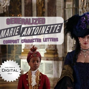 Carta de Conforto de Maria Antonieta GENERALIZADA | Nota Digital de Fã | Download de 2 Páginas | Presente Inspirador