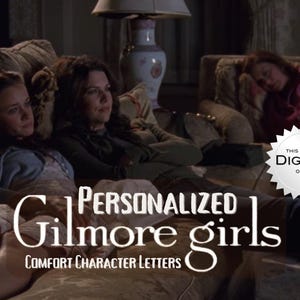 Carta de consuelo personalizada de Gilmore Girls (regalo digital por correo electrónico) / Mensaje para fans de 1 a 5 páginas