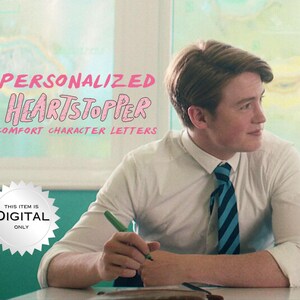 Carta de consuelo personalizada Heartstopper / Regalo digital por correo electrónico / Mensaje para fans de 1 a 5 páginas / LGBTQ+