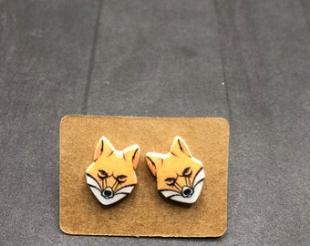 Sly fox head studs