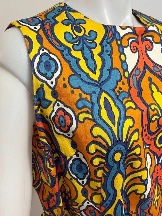 Johnny Appleseed's Psychedelic Print Dress - image 1
