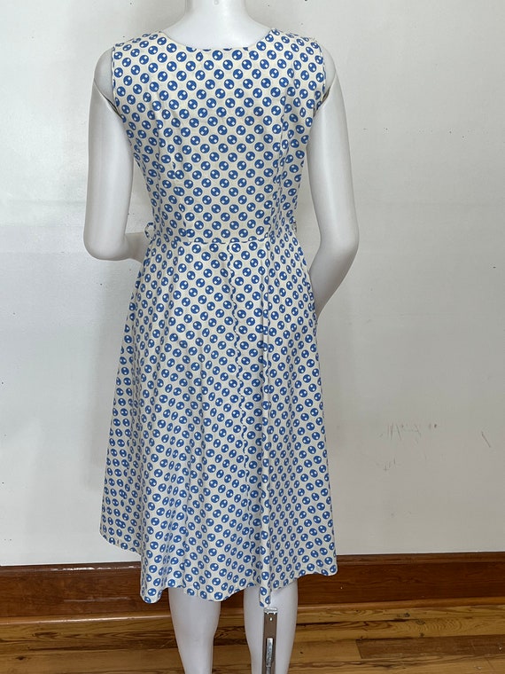 1940-50s Penneys Cotton Day Dress - image 4