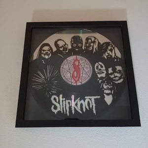 SLIPKNOT SHADOW BOX Vinyl Record Art