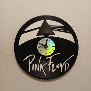 PINK FLOYD Dark Side Of The Moon Vinyl Record LP Clock