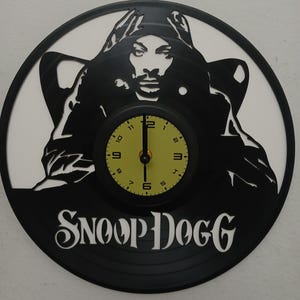 SNOOP DOGG Vinyl Lp Record Clock