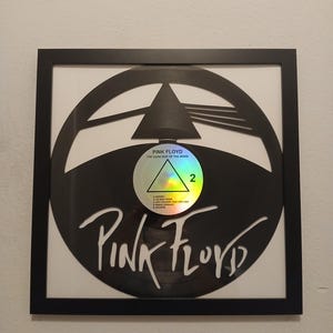 Pink Floyd Dark Side Of The Moon Vinyl Record Wall Art