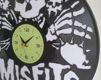 Reloj de disco de vinilo MISFITS